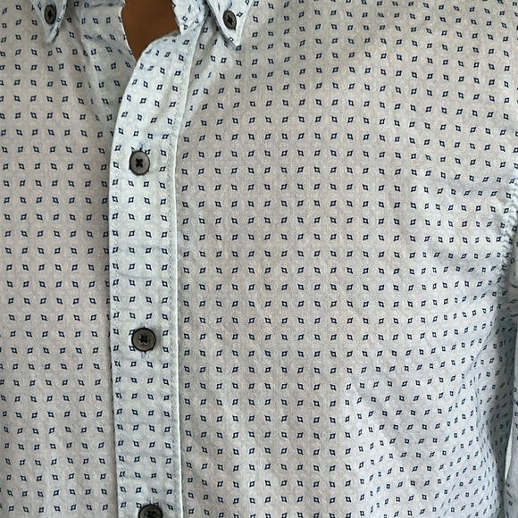 WRK long sleeve button down collar shirt.  S - Picture 4 of 7
